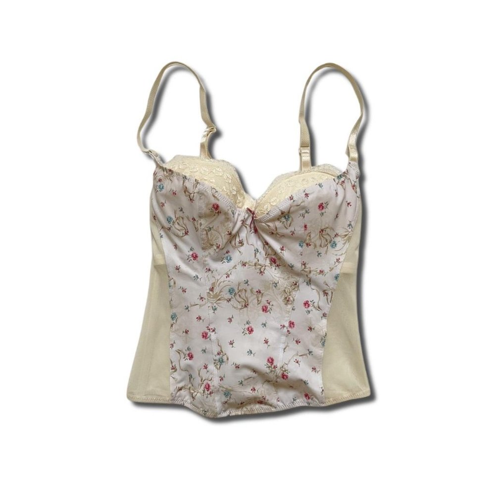 Floral Corset Bustier